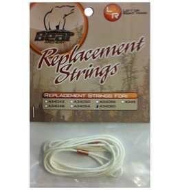 Bear Archery Bear Replacement String 53" White