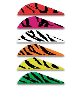 Bohning Archery Bohning Blazer Vanes Tiger Stripe 2"