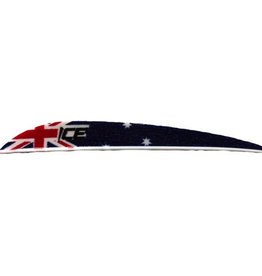 Bohning Archery Bohning Ice Vane 3” Australia Flag 25 Pack