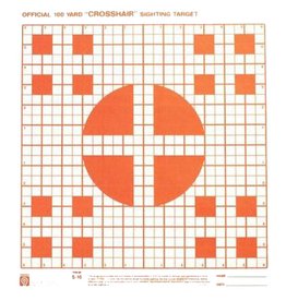 Hoppes Hoppes 9 Crosshair 100yd Sighting Target 20Pk