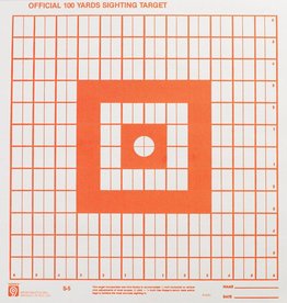 Hoppes Hoppes 9 100yd Sighting Target 20Pk