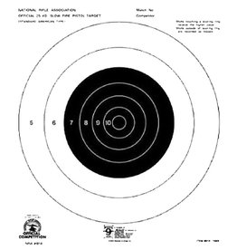 Hoppes Hoppes 9 Competition 25yd Slow Fire Pistol Target 20Pk