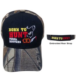 Piper Imports Pig Hunter Cap Born to Hunt Feral Rooters