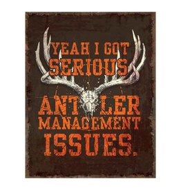 Rivers Edge Rivers Edge Tin Sign - Antler Management
