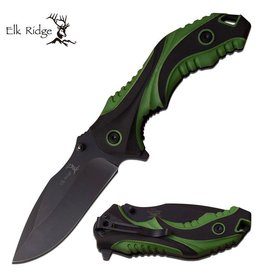 Elk Ridge Elk Ridge Green Folding Knife