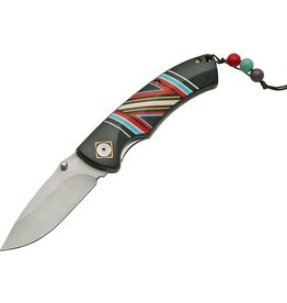 Piper Imports Spirit Indian Artwork  Folder Knife