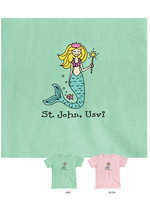 St. John Beach Bum Jasmine Mermaid Toddler Tee