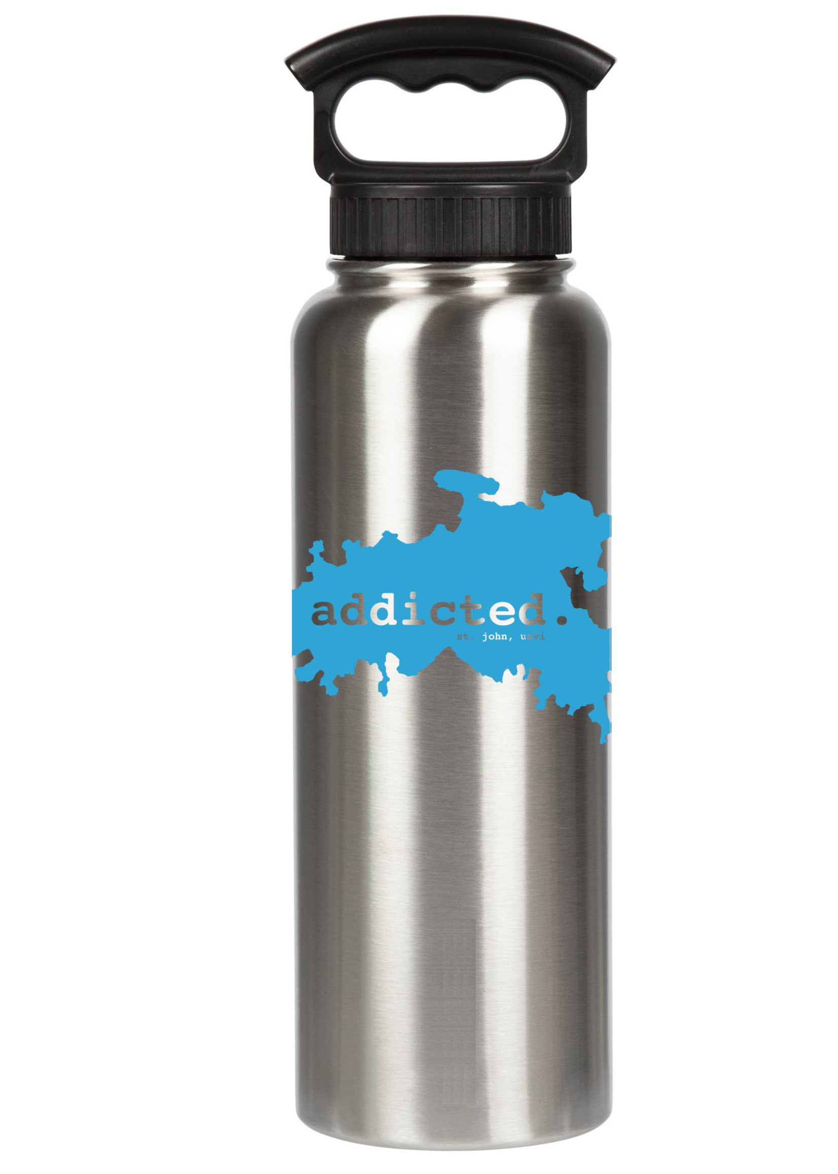 Fifty/Fifty 400z Fifty/Fifty Insulated Bottle-Addicted-Crater Blue