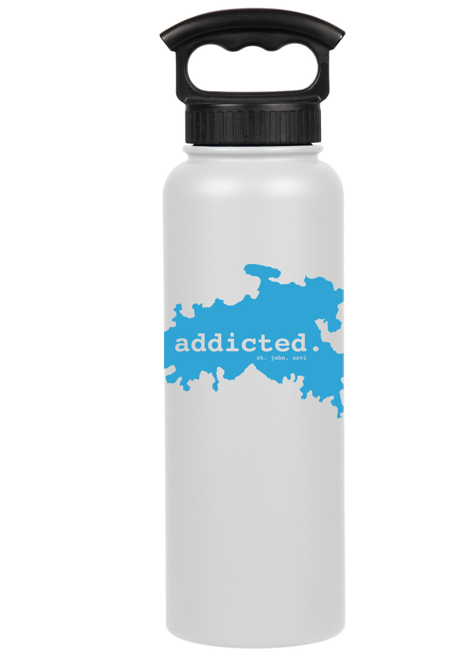 Fifty/Fifty 400z Fifty/Fifty Insulated Bottle-Addicted-Crater Blue