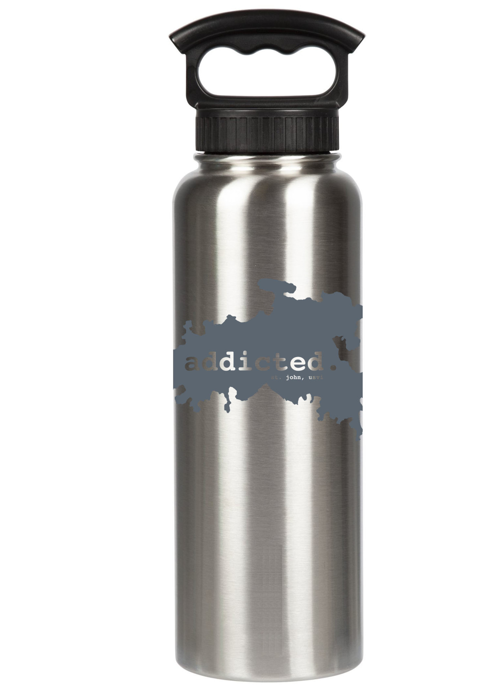 Fifty/Fifty 40oz Fifty/Fifty Insulated Bottle-Addicted-Slate