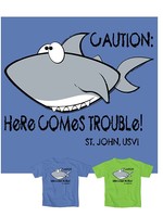 St. John Beach Bum Here Comes Trouble - Toddler T-Shirt