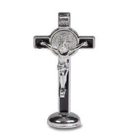Sacred Traditions 3" St. Benedict Enameled Standing Crucifix