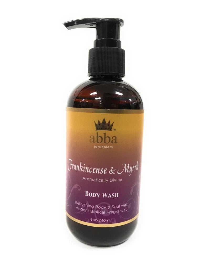 Abba Frankincense & Myrrh Body Wash with Pump 8oz