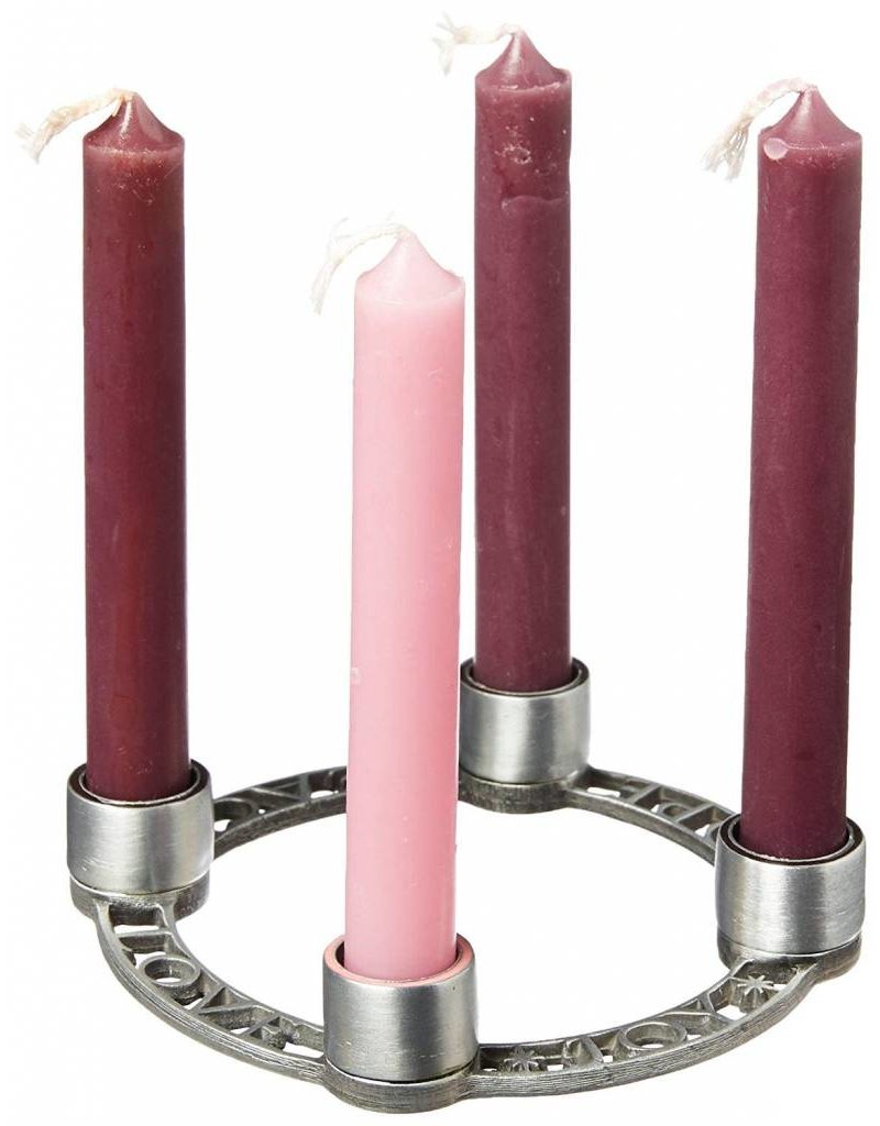 Cathedral Art 4" Diameter Personal Advent Wreath