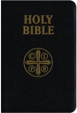 Saint Benedict Press Douay-Rheims Bible (Black Genuine Leather) St. Benedict Cross