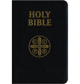 Saint Benedict Press Douay-Rheims Bible (Black Genuine Leather) St. Benedict Cross