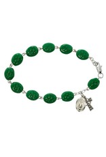 McVan 7 1/2" Green Shamrock Bracelet