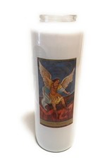 Cathedral Candle Co. 6 Day Sacred Images Candle (Bottle Style)