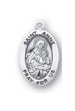 HMH Religious Sterling Silver St. Anne Medal