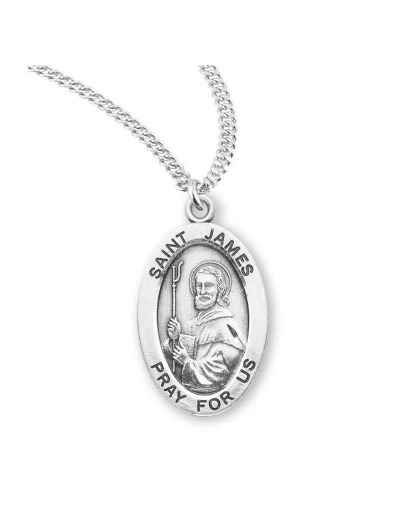 HMH Religious Sterling Silver St. James Medal