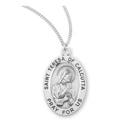 HMH Religious Sterling Silver St. Teresa of Calcutta Medal