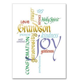 The Printery House Grandson Confirmation Greeting Card
