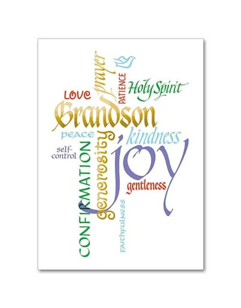Altar + Home Grandson Confirmation Greeting Card