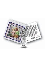 WJ Hirten Pocket Statue with Prayer Card Set