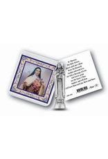 WJ Hirten Pocket Statue with Prayer Card Set