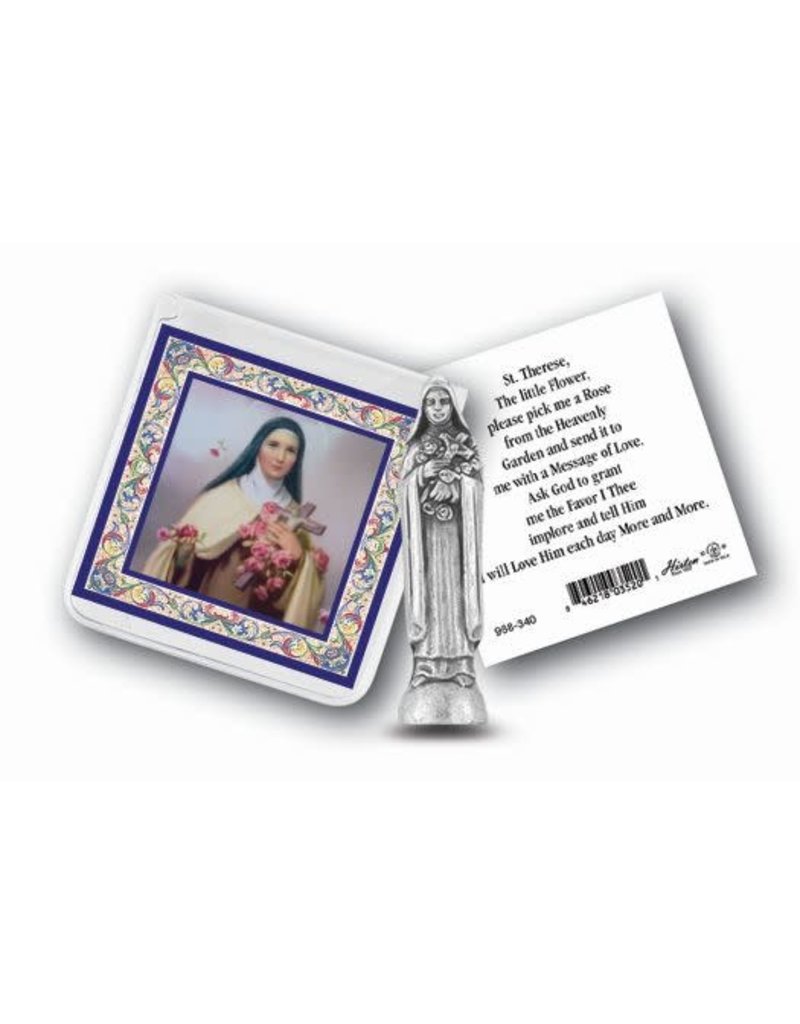 WJ Hirten Pocket Statue with Prayer Card Set