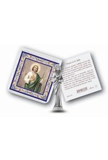 WJ Hirten Pocket Statue with Prayer Card Set