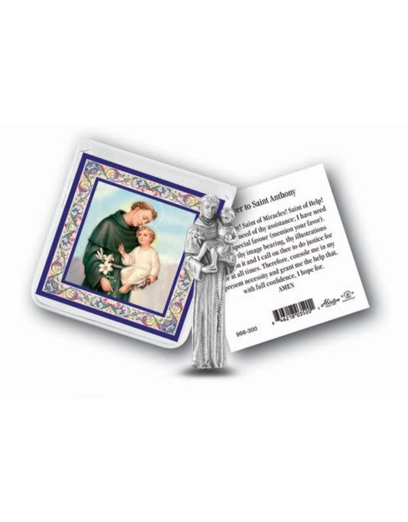 WJ Hirten Pocket Statue with Prayer Card Set