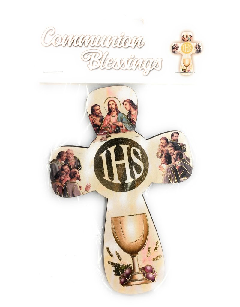 WJ Hirten First Communion Blessings Wall Cross