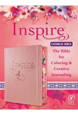 Tyndale House Publishers New Living Translation Catholic Bible Pink Inspire