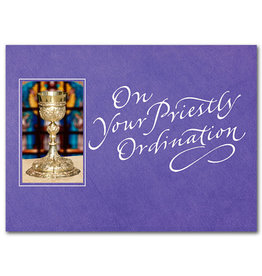 Altar + Home On Your Priestly Ordination Greeting Card