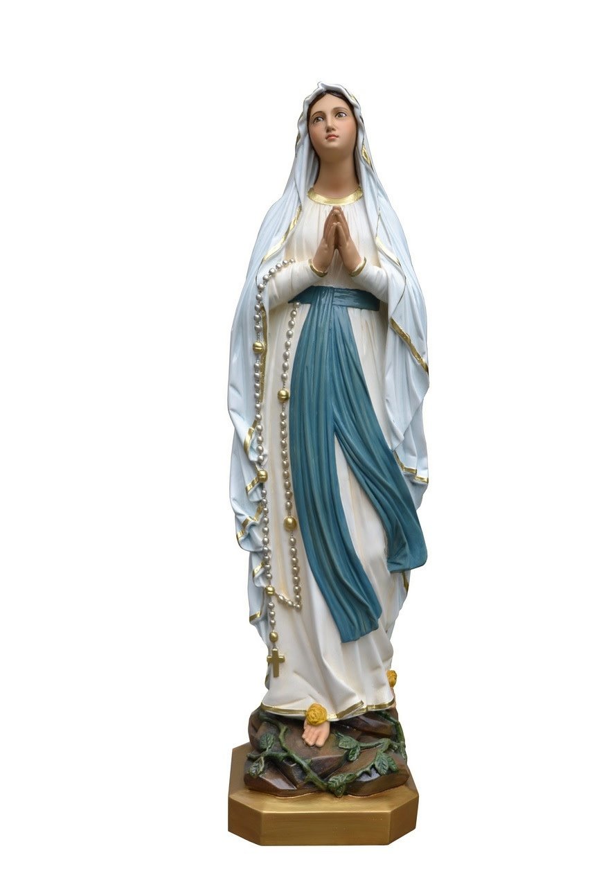 Fiat Imports 24 Our Lady of Lourdes Statue Queen of 