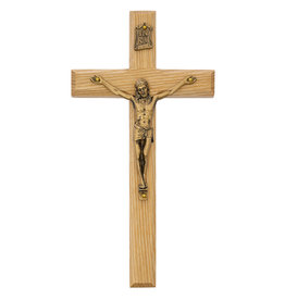 McVan 8" Oak Crucifix
