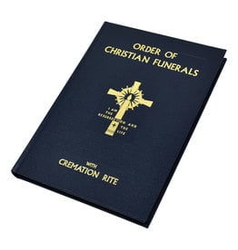 Catholic Book Publishing Corp Order of Christian Funerals: With Cremation Rite (Blue Leather)