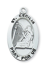 McVan Sterling Silver St. Cecilia Medal