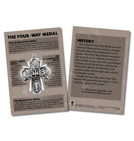 Stuebenville Press The Four-Way Medal Explained Card