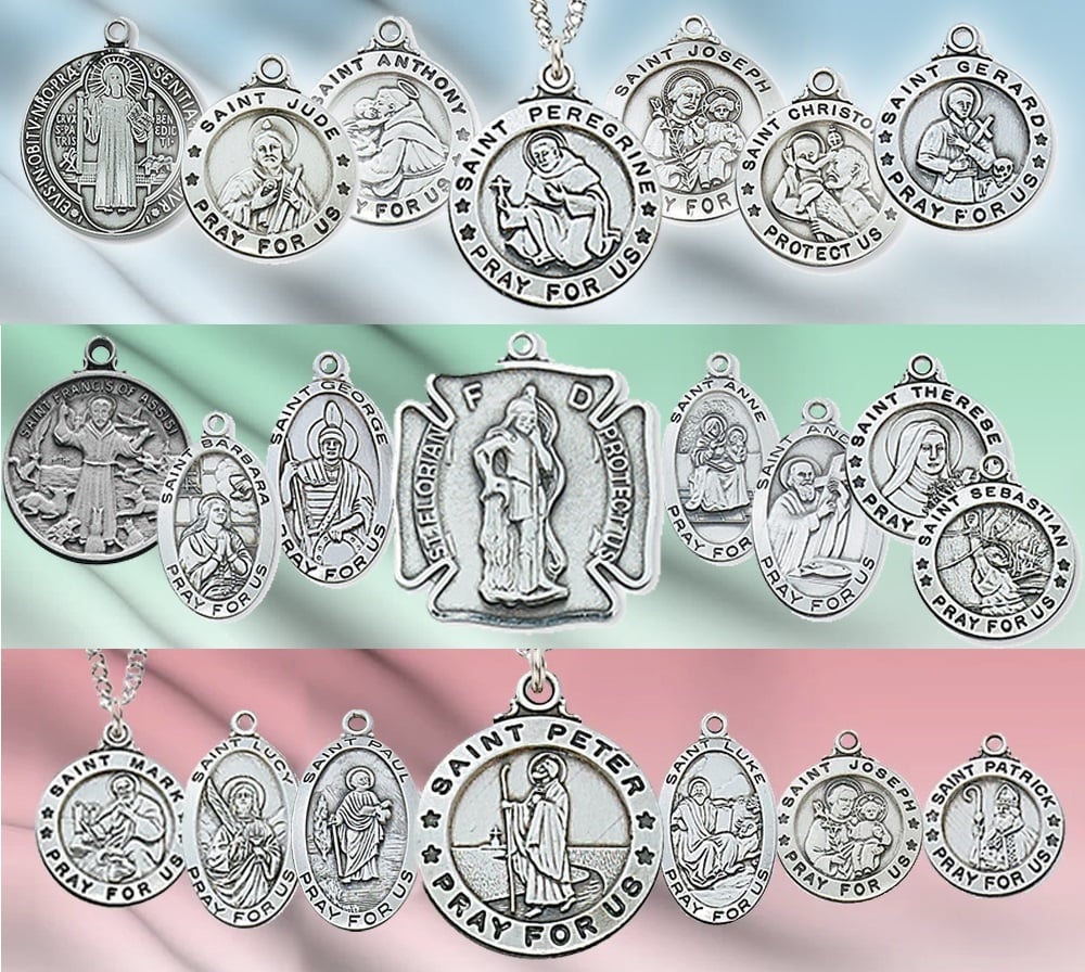 Top 20 Popular Saints for Women or Girls - Catholic Saint Medals