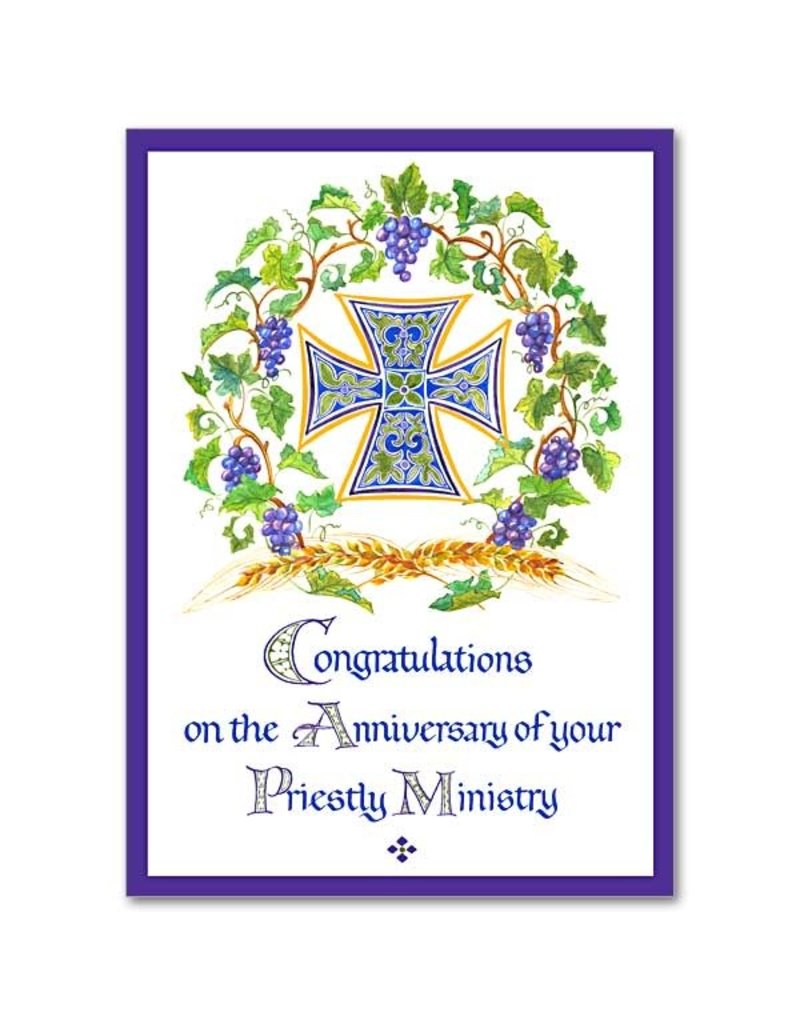 The Printery House Your Priestly Ministry Ordination Anniversary Card