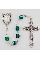 McVan 6mm Aurora Borealis Birthstone Rosary