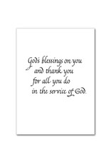Altar + Home Congratulations on Your Anniversary of Priesthood Ordination Anniversary Card