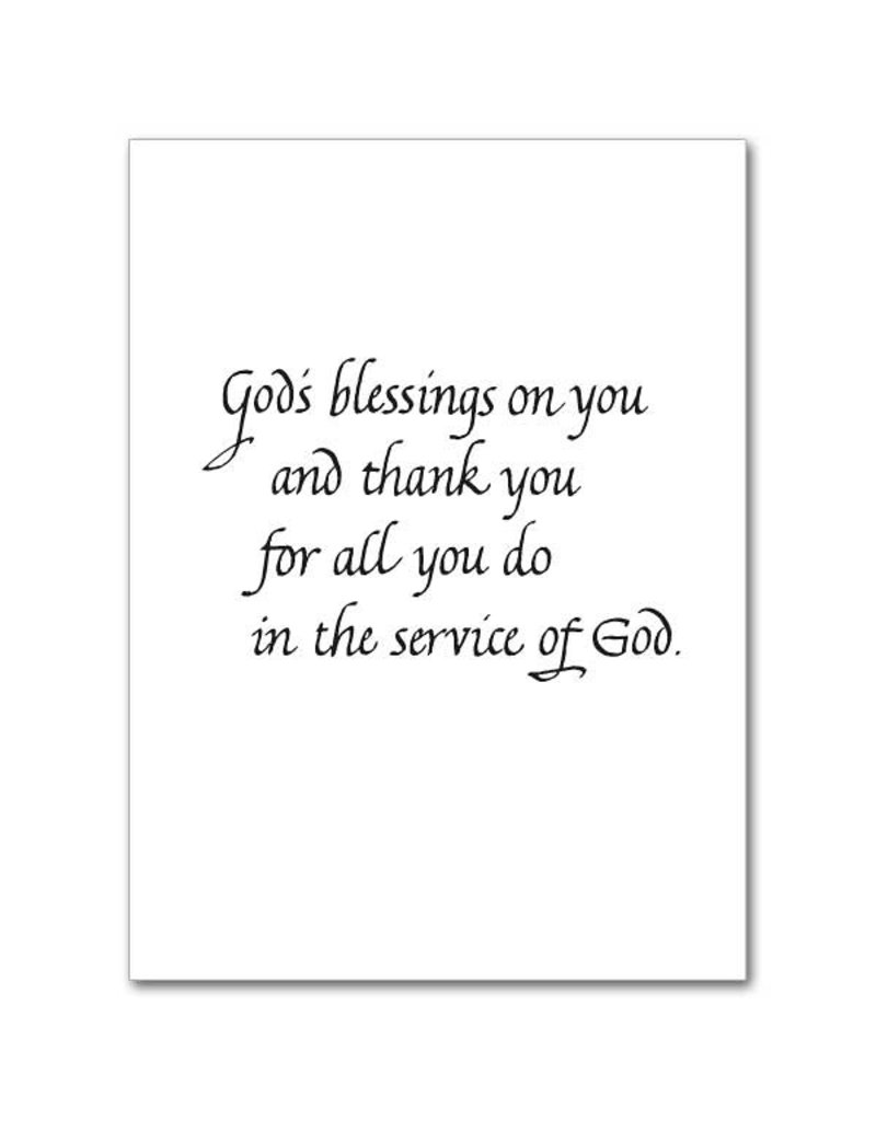 Altar + Home Congratulations on Your Anniversary of Priesthood Ordination Anniversary Card