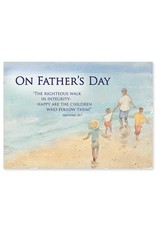 Altar + Home The Righteous Walk in Integrity Father's Day Card