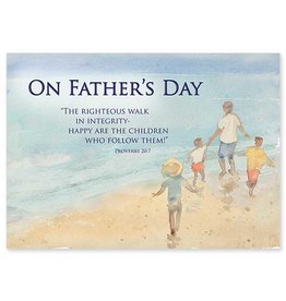 Altar + Home The Righteous Walk in Integrity Father's Day Card