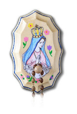 Illuminated Ink Our Lady of Fatima Wooden Rosary Holder Kit