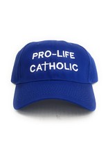 Simply Catholic Blue "Pro-Life Catholic" Hat