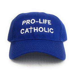 Simply Catholic Blue "Pro-Life Catholic" Hat